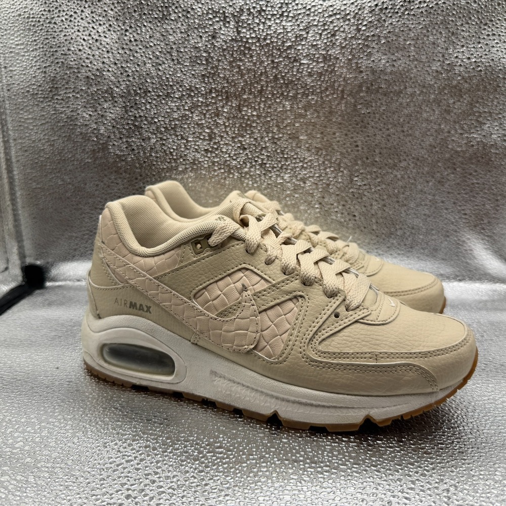 Size 6.5 Nike Air Max Command PRM Oatmeal Sail Khaki Womens Shoes 718896-100